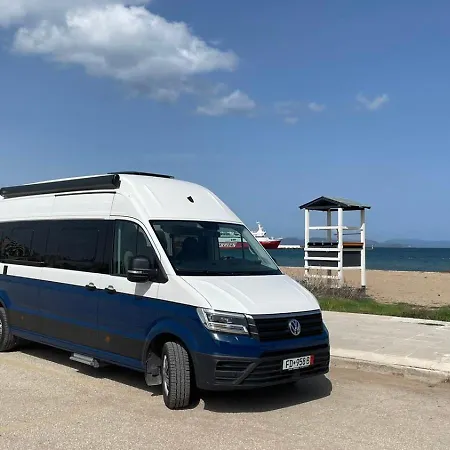 Campsite Reunion In Greece Campervan