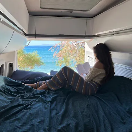 Campsite Reunion In Greece Campervan